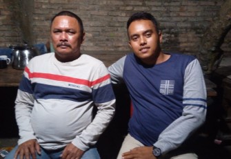 Ketua GARDAS Yusron Butar-butar didampingi oleh Sekretaris Alamsyah Siregar