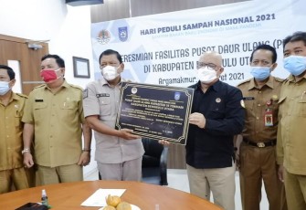 Acara Peresmian Fasilitas Pusat Daur Ulang (PDU) 