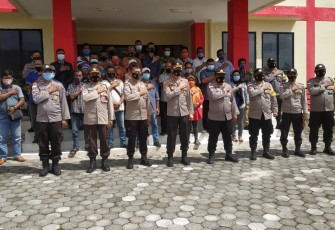 Polres Bintan Beri Pembinaan Satkamling Kepada Masyarakat