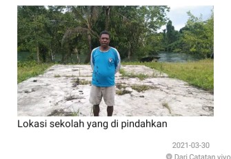 Lokasi Sekolah yang Dipindahkan 