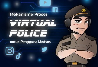 Kepolisian Negara Republik Indonesia (Polri) resmi meluncurkan Polisi Virtual atau Virtual Police pada Kamis (25/2/2021)