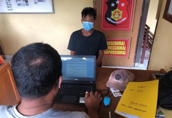 Terduga Pelaku Diamankan     