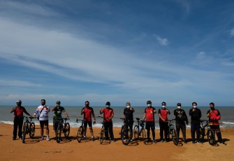 Polres Bengkulu Selatan Gelar Olahraga Bersama Antar Instansi
