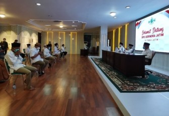 Gerindra Sowan ke PWNU Jatim Cari Masukan Raperda Pengembangan Pesantren