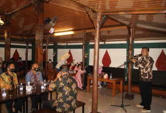 Pelepasan masa persiapan pensiun Kapten Inf Agus Suprapto Danramil 05/Kedawung Yang memasuki masa MPP 1-4-2021.