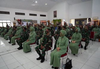 Pangdam IV/Diponegoro, Mayjen TNI Rudianto, dalam lawatan kunjungannya di Makorem 071/Wijayakusuma, meminta kepada segenap prajurit khususnya para Perwira jajaran Korem 071/Wijayakusuma