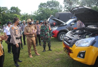 Polres Pekalongan Kota telah melaksanakan apel gelar pasukan Operasi Keselamatan Lalu Lintas Candi 2021 dipimpin oleh Kapolres Pekalongan Kota AKBP M Irwan Susanto, S.I.K,SH,MH dilapangan Mataram Kota Pekalongan Senin, (12/04/2021).