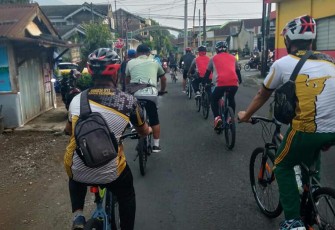 Prajurit Wijayakusuma laksanakan gowes diawal puasa