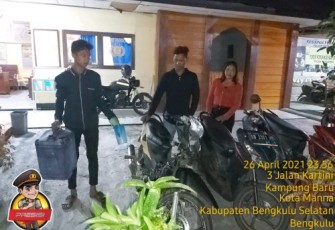 Terduga Pelaku Diamankan    