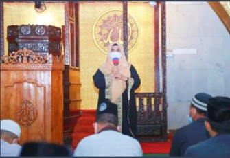  Safari Ramadan Perdana di Masjid Agung Rahma : Tetap mengedepankan Protokol Kesehatan