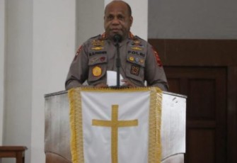 Kapolda Papua Irjen Pol Mathius D Fakhiri SIK 