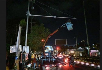 Polda Bali Mulai Pasang Perangkat Tilang Elektronik di Denpasar