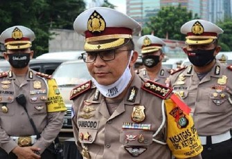 Dirlantas Polda Metro Jaya Kombes Pol Sambodo Purnomo Yogo SIK MTCP