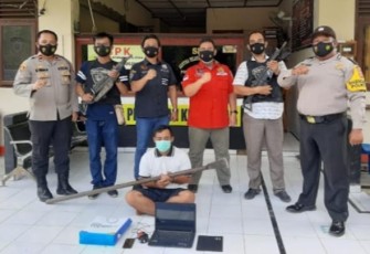 Terduga Pelaku Diamankan  