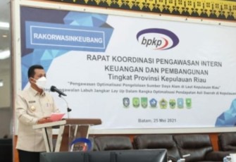 Gubernur Ansar Buka Rakor Pengawasan Intern Keuangan dan Pembangunan