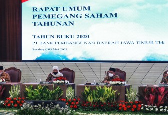 Bank Jatim Gelar RUPS