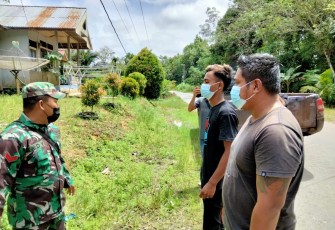 BABINSA KORAMIL 1206-16/SEBERUANG AJAK MASYARAKAT BERSAMA LAWAN COVID-19 
