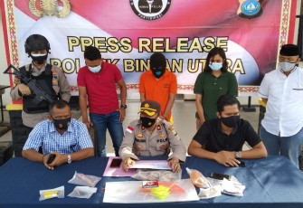 Terduga Pelaku Diamankan  