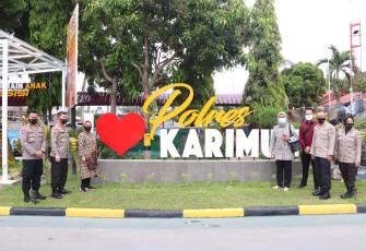 Deputi Pelayanan Publik Menpan RB Kunjungi Polres Karimun Lakukan Audiensi dan Peninjauan Pelayanan Publik