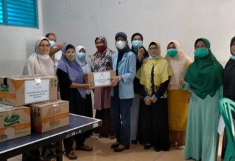 DWP Inspektorat Kota Bengkulu Bagikan 62 Bingkisan
