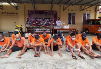 Terduga Pelaku Diamankan    