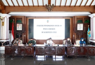 Bupati pimpin rapat evaluasi antisipasi Covid-19