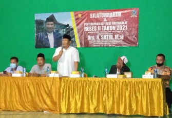 Anggota DPRD Jatim Dapil V (Jember- Lumajang) M Satib