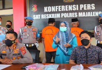 Seorang Kakek Tua dan Pemuda yang Cabuli Bocah di Majalengka Ditangkap Polres Majalengka