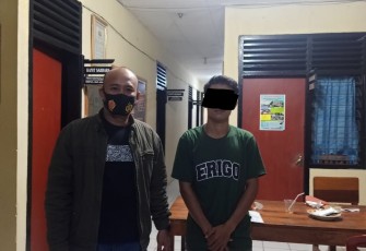 Pemuda Pondok Suguh Diamankan Polisi, karna kasus penganiayaan