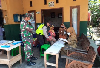 Sosialisasi Vaksin TNI-Polri Kabupaten Malang  