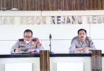 Kunker Ke Polres RL, Wakapolda Ingatkan Untuk Bekerja Sesuai SOP
