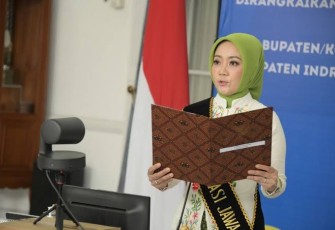 Ketua TP PKK Provinsi Jawa Barat Atalia Praratya Kamil 