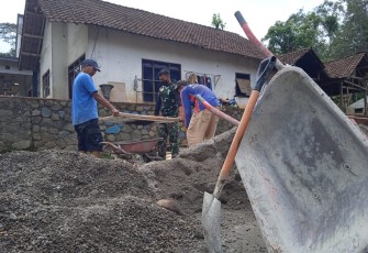 Skop dan Arco Jadi Alat Sejarah Dalam Pembangunan di TMMD 112