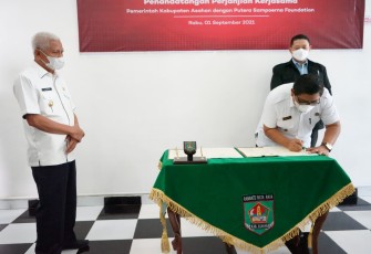 Disdik Asahan Jalin MOU Dengan Putera Sampoerna Foundation 