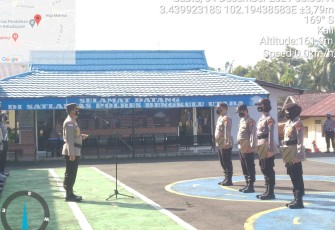 Apresiasi Kinerja Anggota, Kapolres Bengkulu Utara Berikan Reward