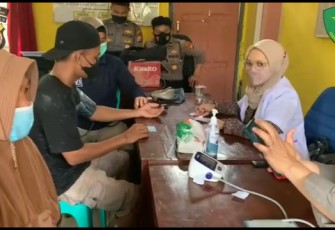 Polres BU Gelar Vaksinasi Keliling Hingga ke Desa-desa