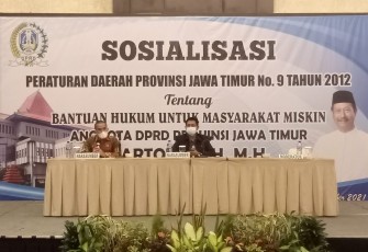  Sosialisasi Perda Bantuan Hukum untuk Masyarakat Miskin 