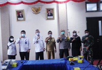 Pemerintah Kabupaten Bengkulu Tengah bersama Forkopimda melaksanakan audiensi kerja dengan Badan Narkotika Nasional Provinsi (BNNP) Bengkulu. Bertempat di Ruang Rapat Bupati.