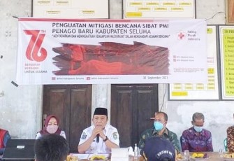PMI Kabupaten Seluma Gelar Sosialisasi Penguatan Mitigasi Bencana