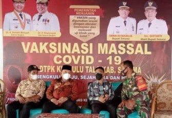   Vaksinasi Massal Covid-19 Di Kecematan ULU Talo