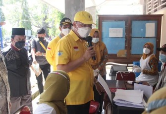 Gubernur Bengkulu Rohidin Mersyah Meminta Pemkab Bengkulu Selatan Lebih Gencar Melakukan Vaksinasi Massal