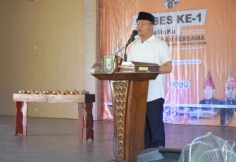 Gubernur Rohidin Mersyah hadir dan membuka Musyawarah Bersama ke -1 IKA SEMAKU