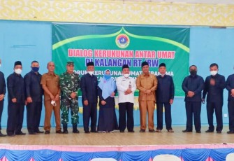  Kegiatan Dialog Kerukunan antar umat di kalangan Rt/Rw. FKUB ( Forum Kerukunan Umat Beragama ) kabupaten Bintan