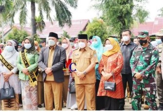 Pengukuhan Bunda PAUD Desa dan Gebyar Vaksinasi Covid-19