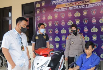 Polres Rejang Lebong Release Ungkap Kasus “begal viral dimedsos”