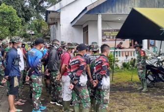 Apel pagi yang di pimpin dan SSK