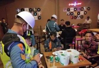 Pom Lantamal IV Gelar Razia Gabungan Disejumlah THM di Tanjungpinang