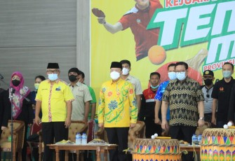 Bengkulu Cari Bibit Atlet Tenis Meja Terbaik melalui Kejurda 2021