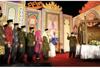 Gubernur Lampung Membuka Musabaqah Tilawatil Qur'an Ke-48 Tahun 2021 Tingkat Provinsi Lampung