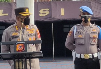 Kapolres Majalengka-Polda Jabar, Pimpin Apel Pagi, Imbau Personil Hindari Pelanggaran Dan Tingkatkan Kinerja